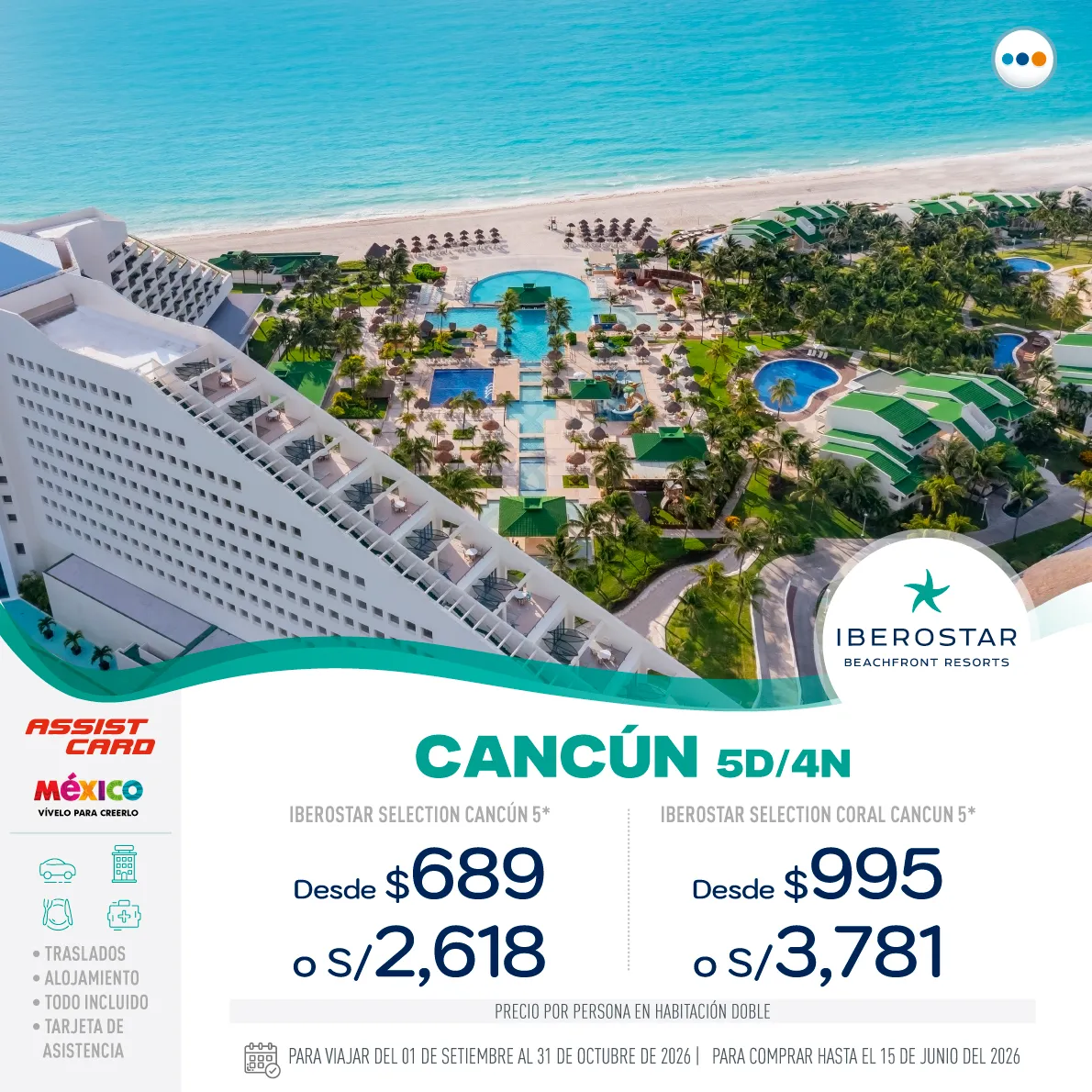 CANCÚN-SERVICIOS-01 Cancún - Imagen 1