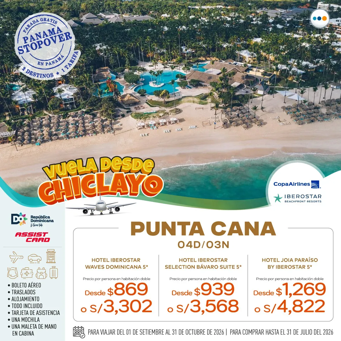 punta-cana-desde-chiclayio Punta Cana desde Chiclayo - Imagen 1